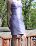 17 Short Lilac Glitter Party Dress