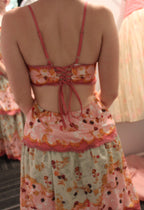 22 Layered Multi Colored Sun Dress