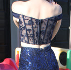 65 Navy Two-Piece