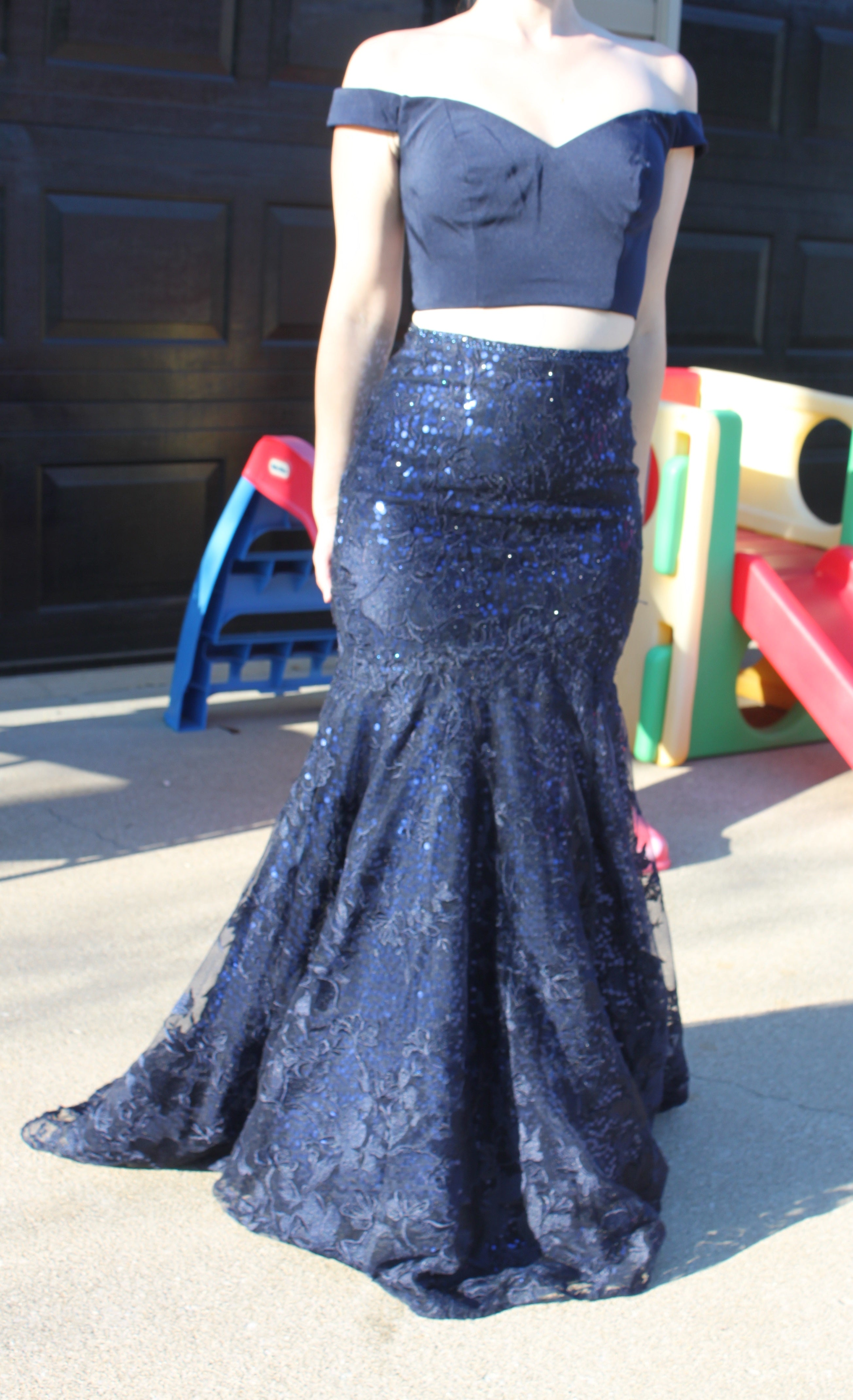 65 Navy Two-Piece