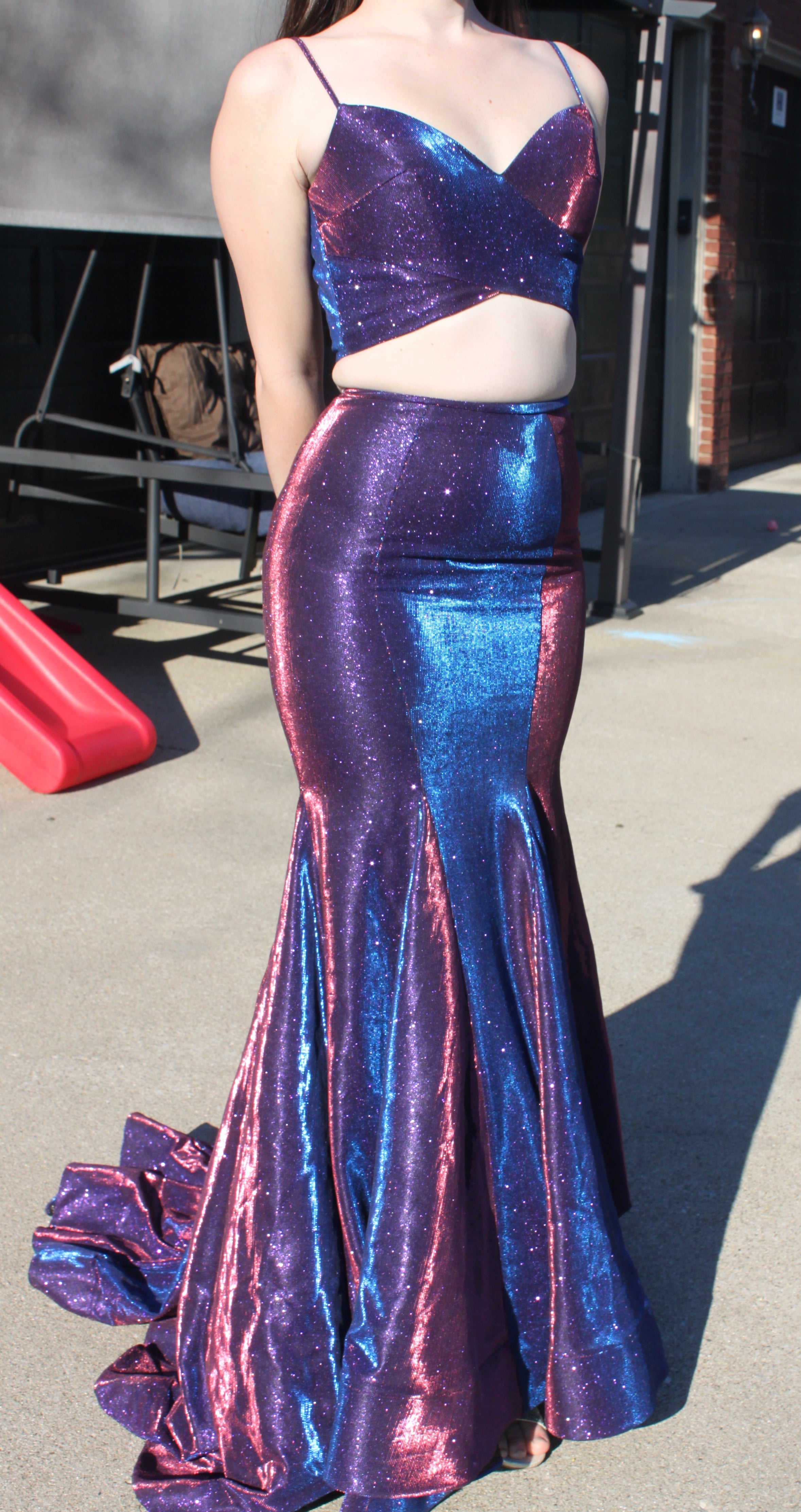 68 Galaxy Purple Two piece