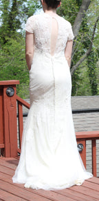 74 Lace wedding dress