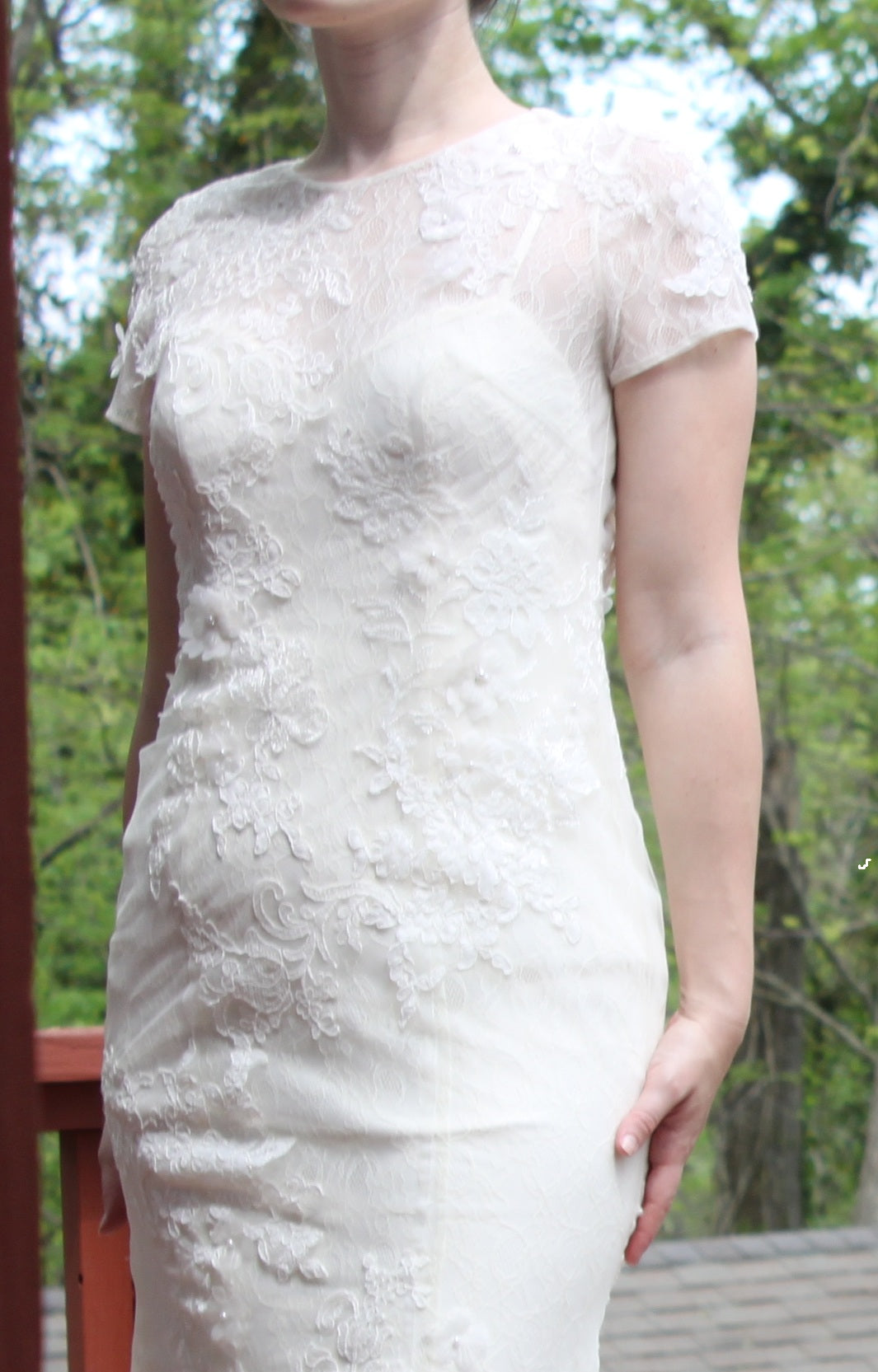 74 Lace wedding dress
