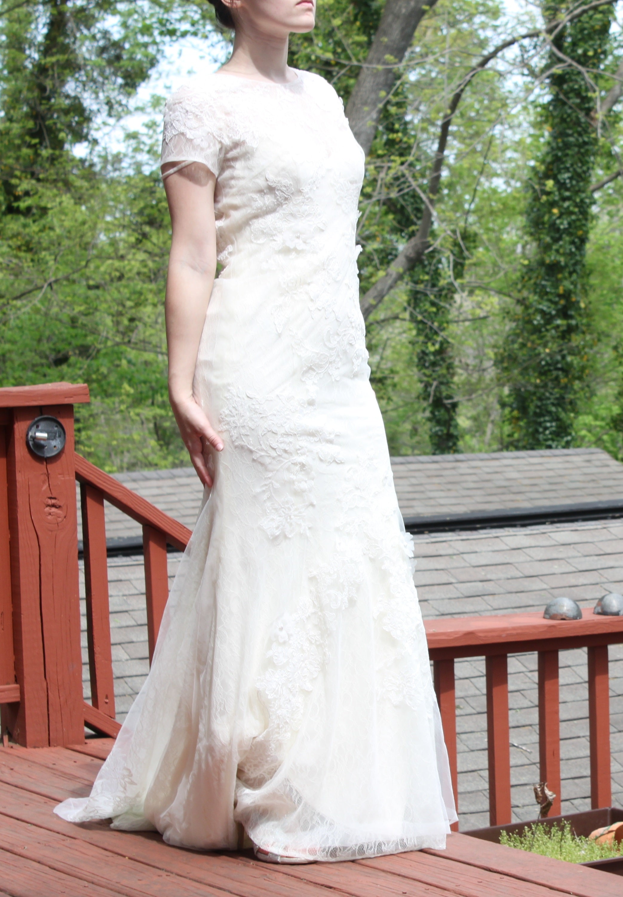 74 Lace wedding dress