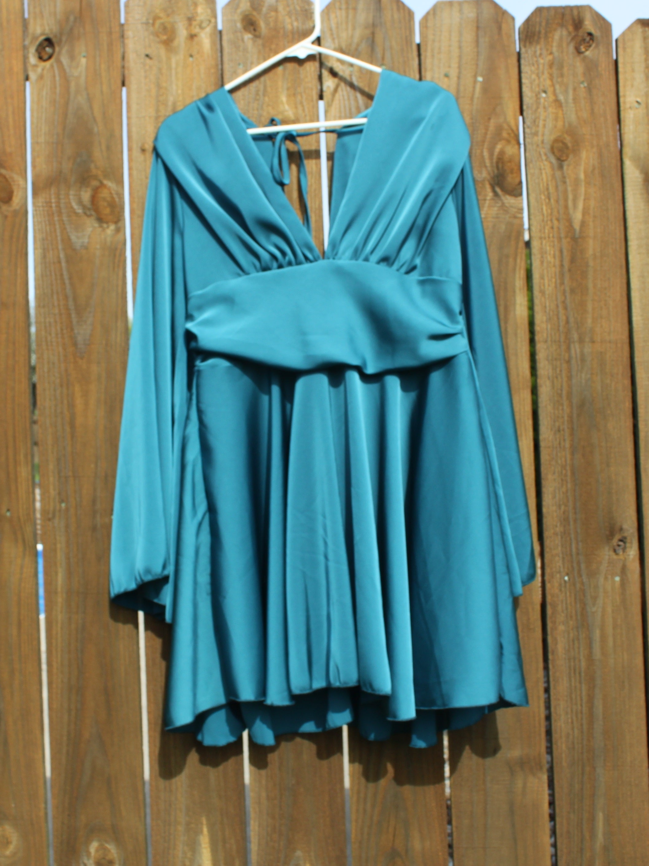 78 Blue-green dress