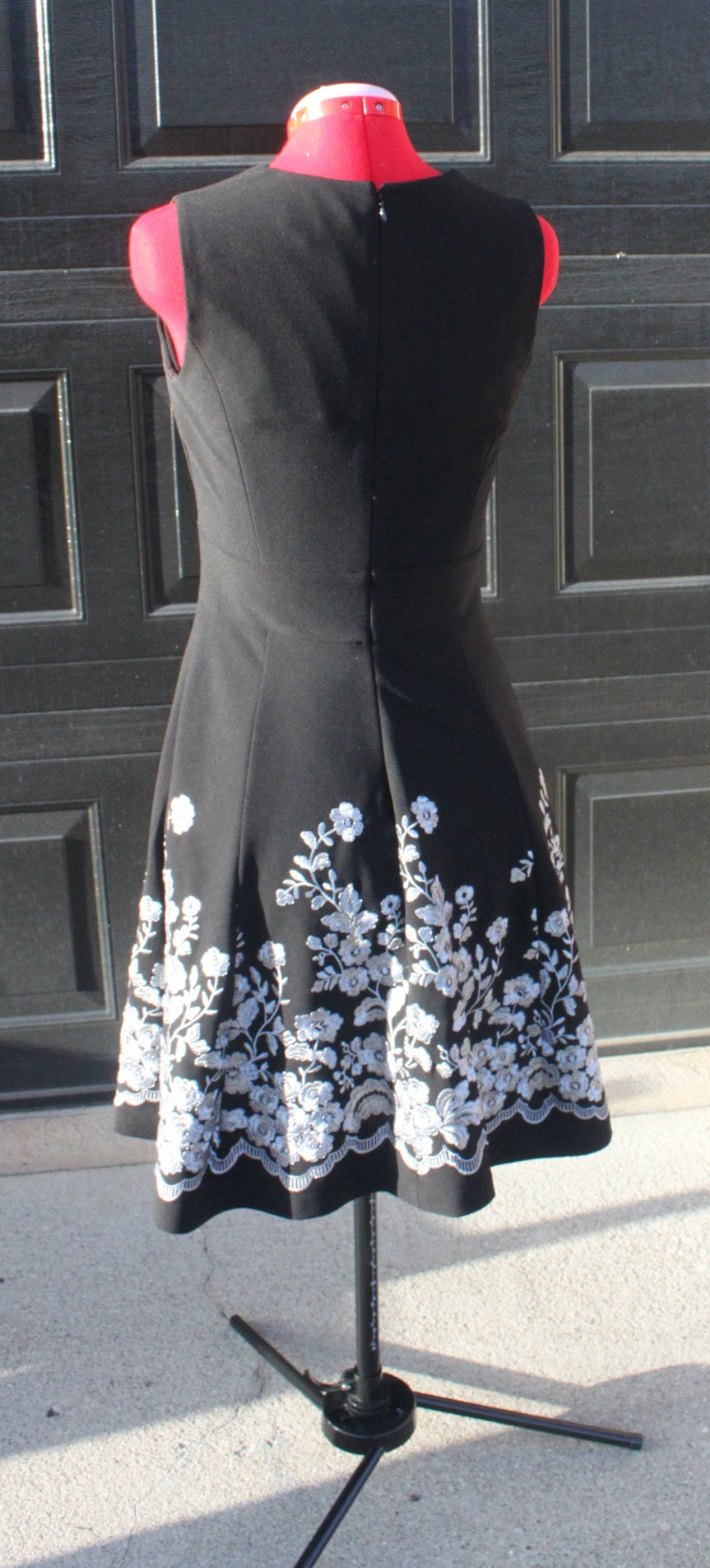 46 Calvin Klein Embroidered Cocktail Dress
