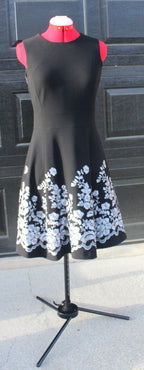 46 Calvin Klein Embroidered Cocktail Dress