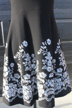 46 Calvin Klein Embroidered Cocktail Dress