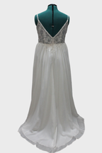 34 DB Studio Lace Applique Wedding Dress