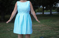 91 Alfred Sung Light Blue Dress