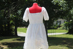 JT25 White lace dress