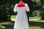 JT25 White lace dress