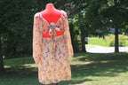 MH05 Foral long sleeve dress