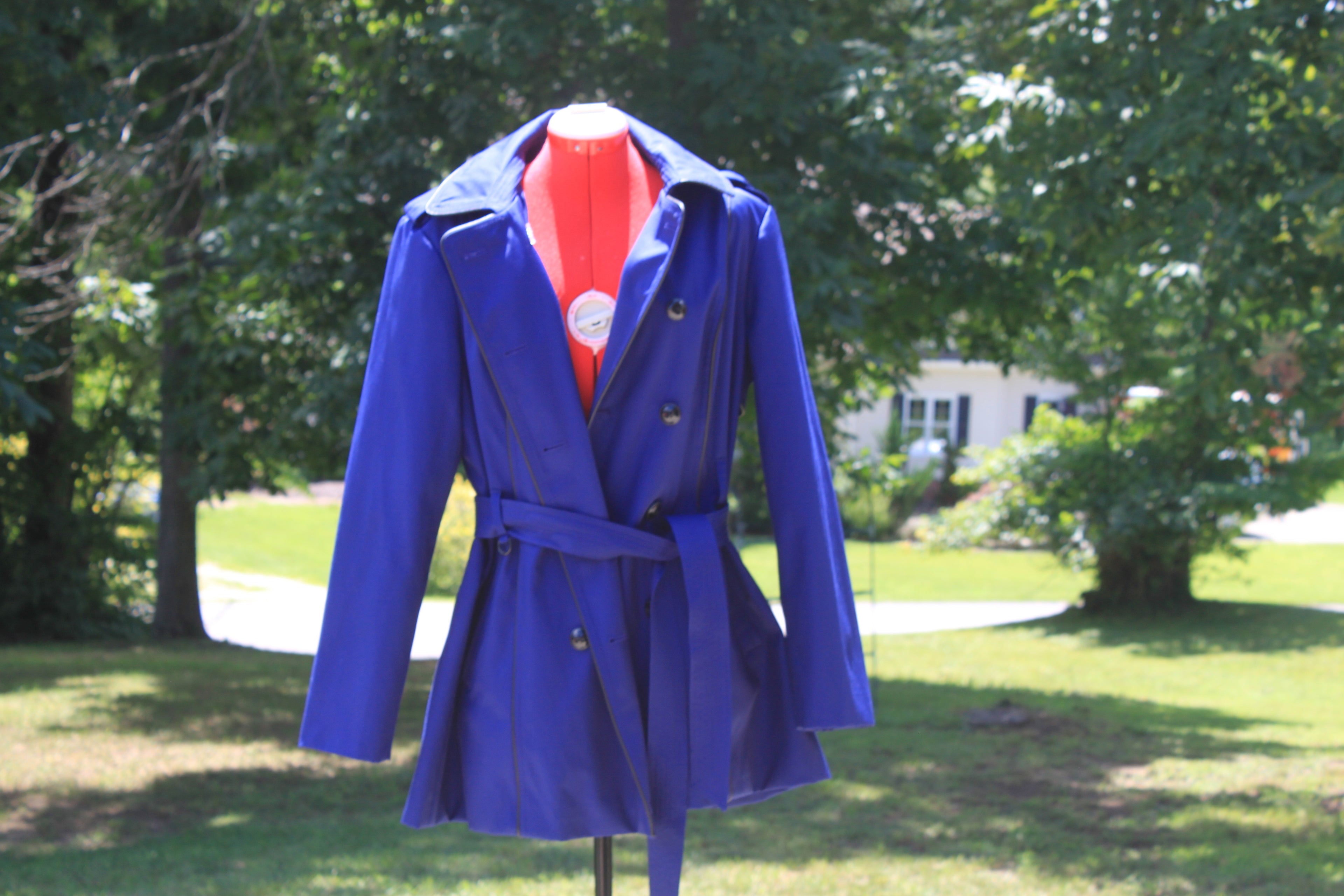 JT03 Worthington Blue raincoat
