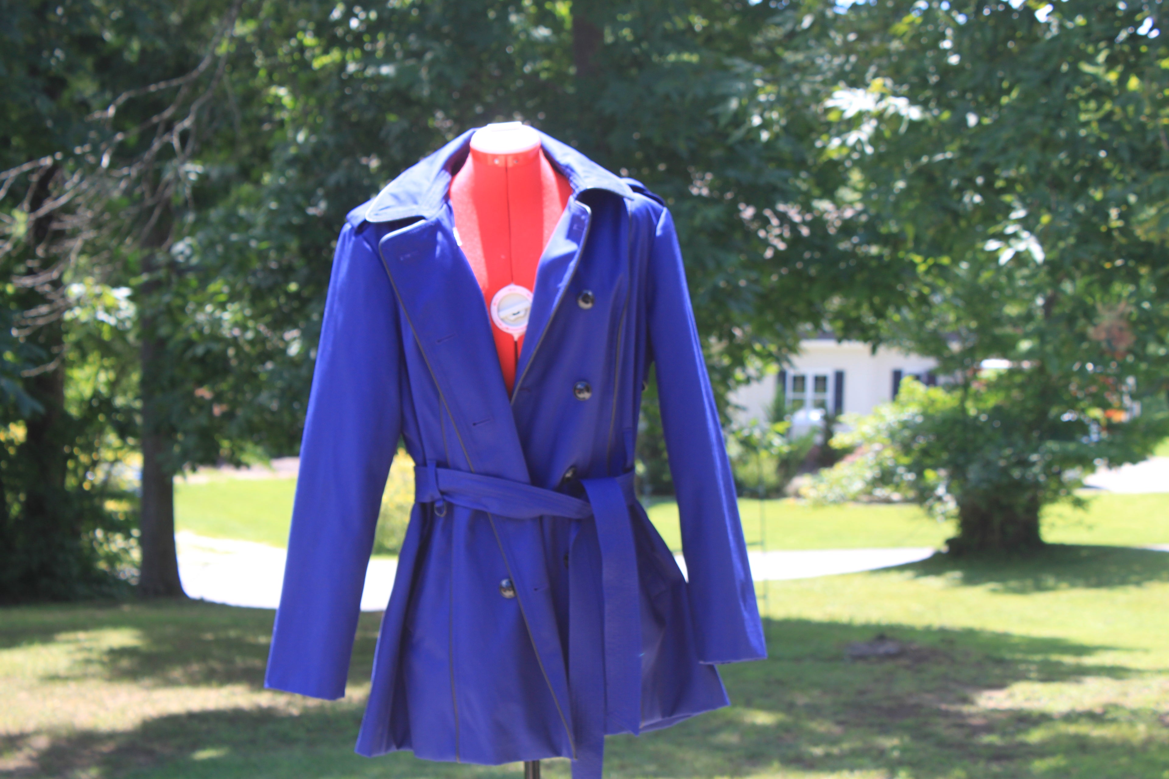 JT03 Worthington Blue raincoat