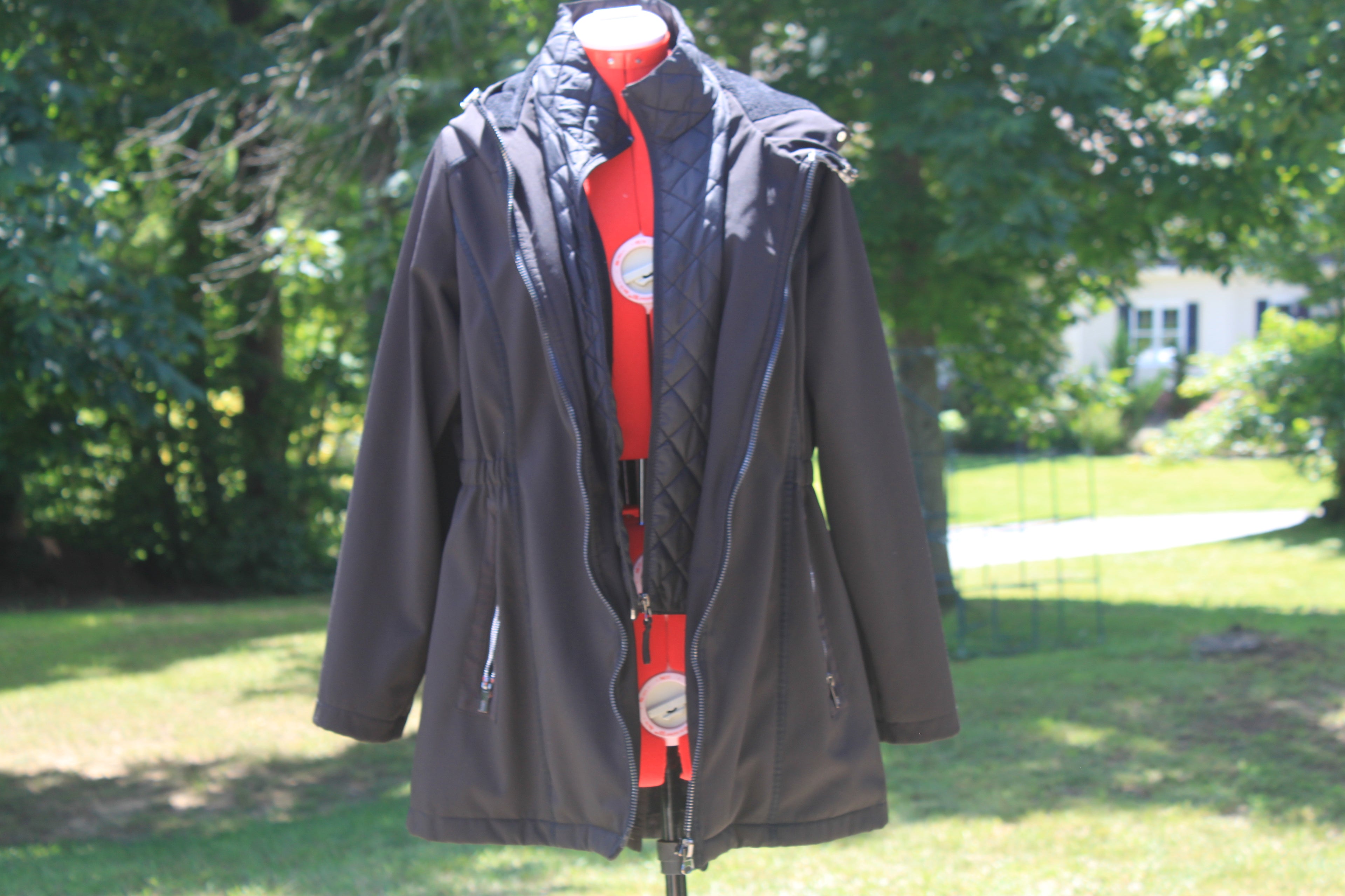 JT04 Free Country Black Ski Coat
