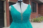 39 Sparkly Teal Dress