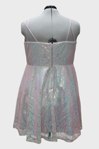 36 Iridescent Short Cocktail Dress