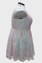 36 Iridescent Short Cocktail Dress