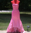 55 Ombre Beaded Blush Gown