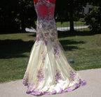 60 Lavender fishtail Gown