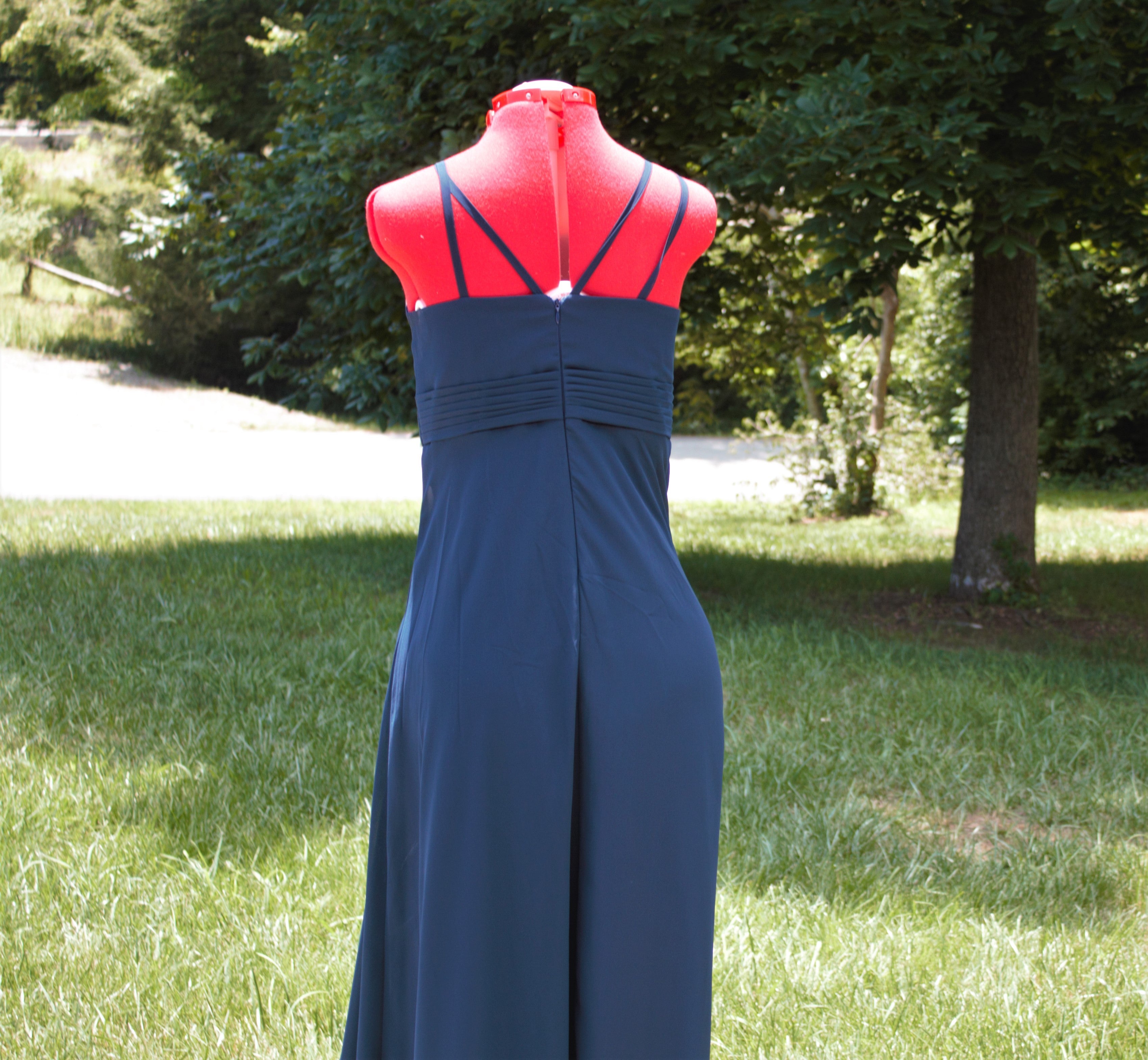 92 Navy Maxi Dress