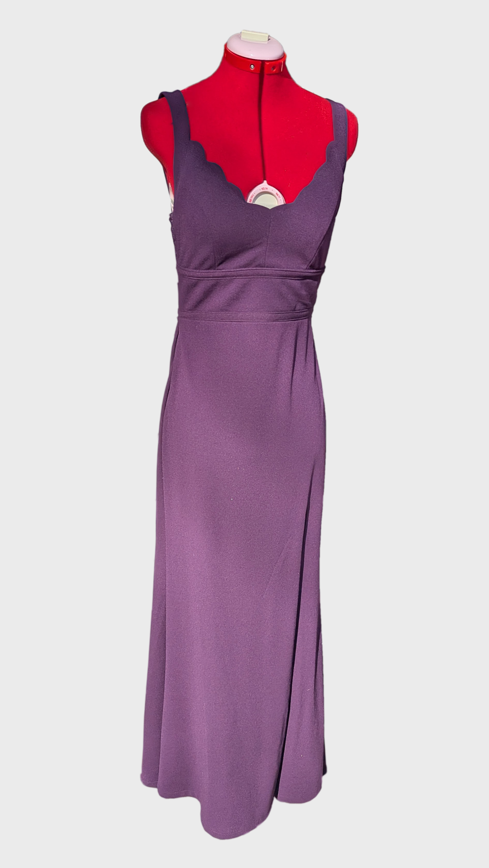 Cranberry Tank Top V neck long dress