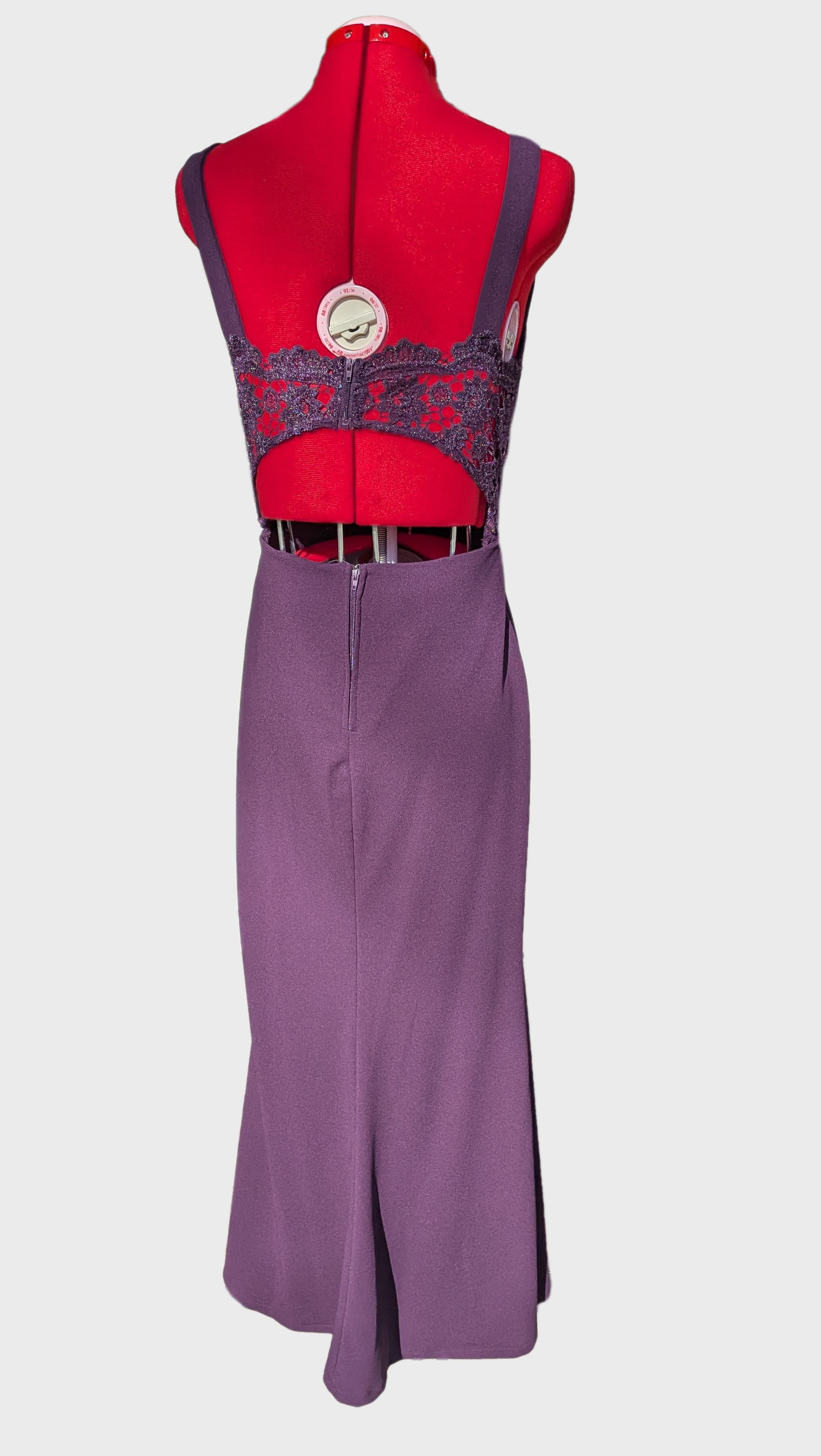 16 Cranberry Tank Top Bra Back