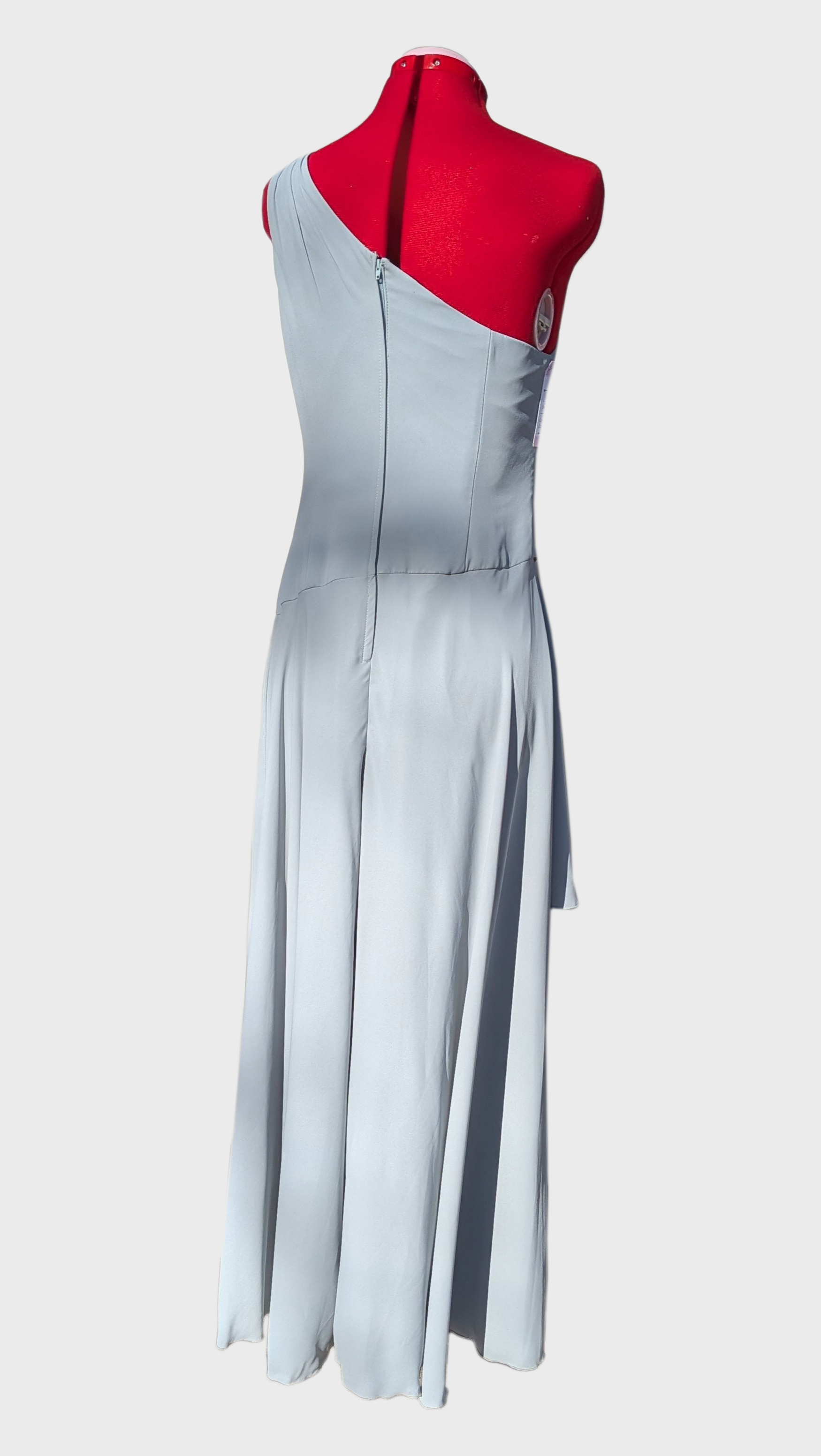 18 One Shoulder Sage Green Bridesmaid Dress