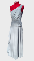 18 One Shoulder Sage Green Bridesmaid Dress