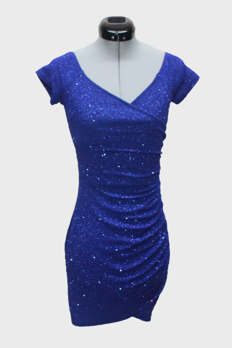 26 Sparkly Blue Party Dress – Rent A Dress KY