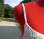 62 Pearled Spaghetti Strap Luxury Wedding Dress