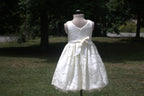 109 Lace and Pearl Youth Dress