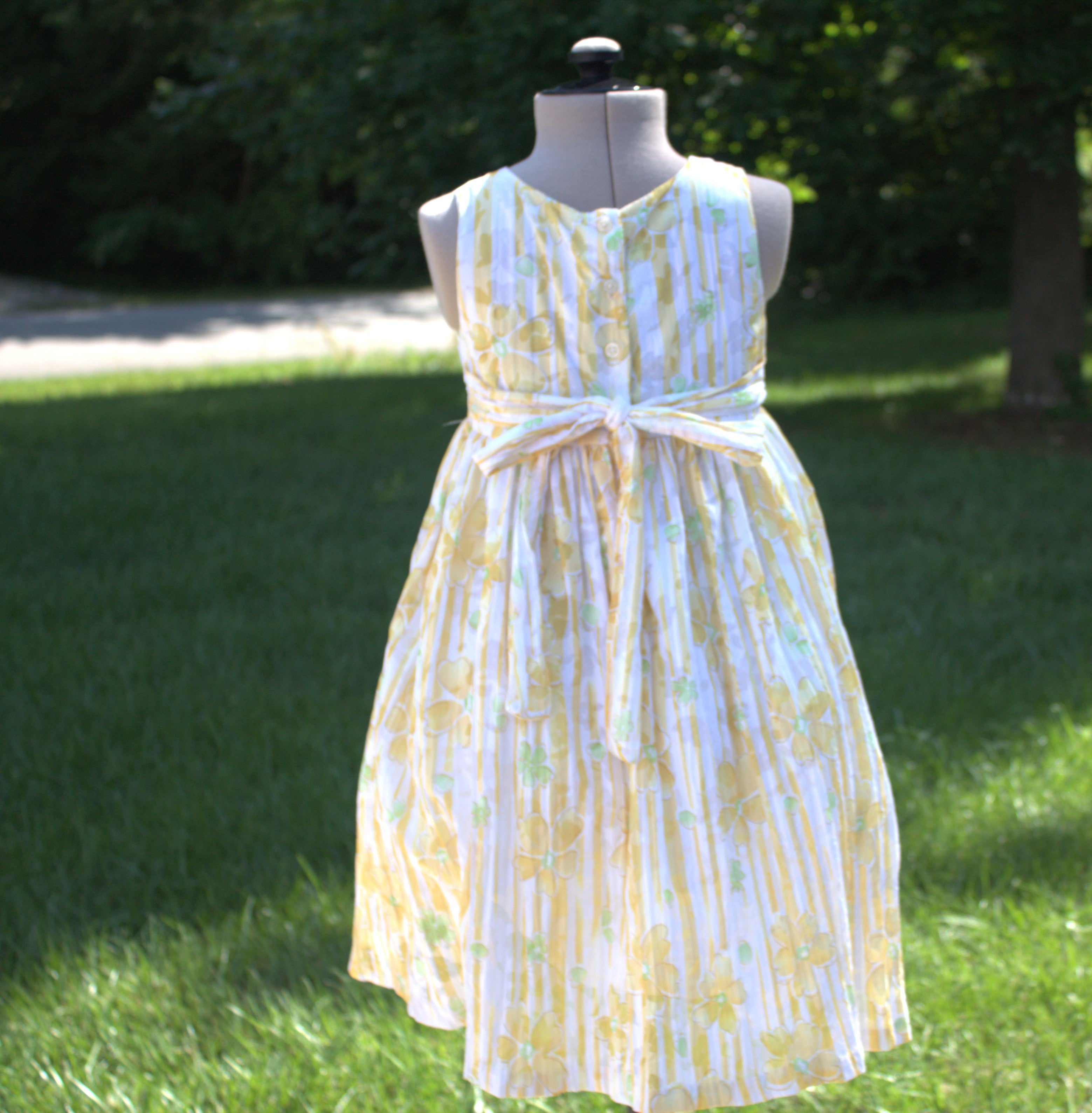 114 Lemon Meringue Kids Dress