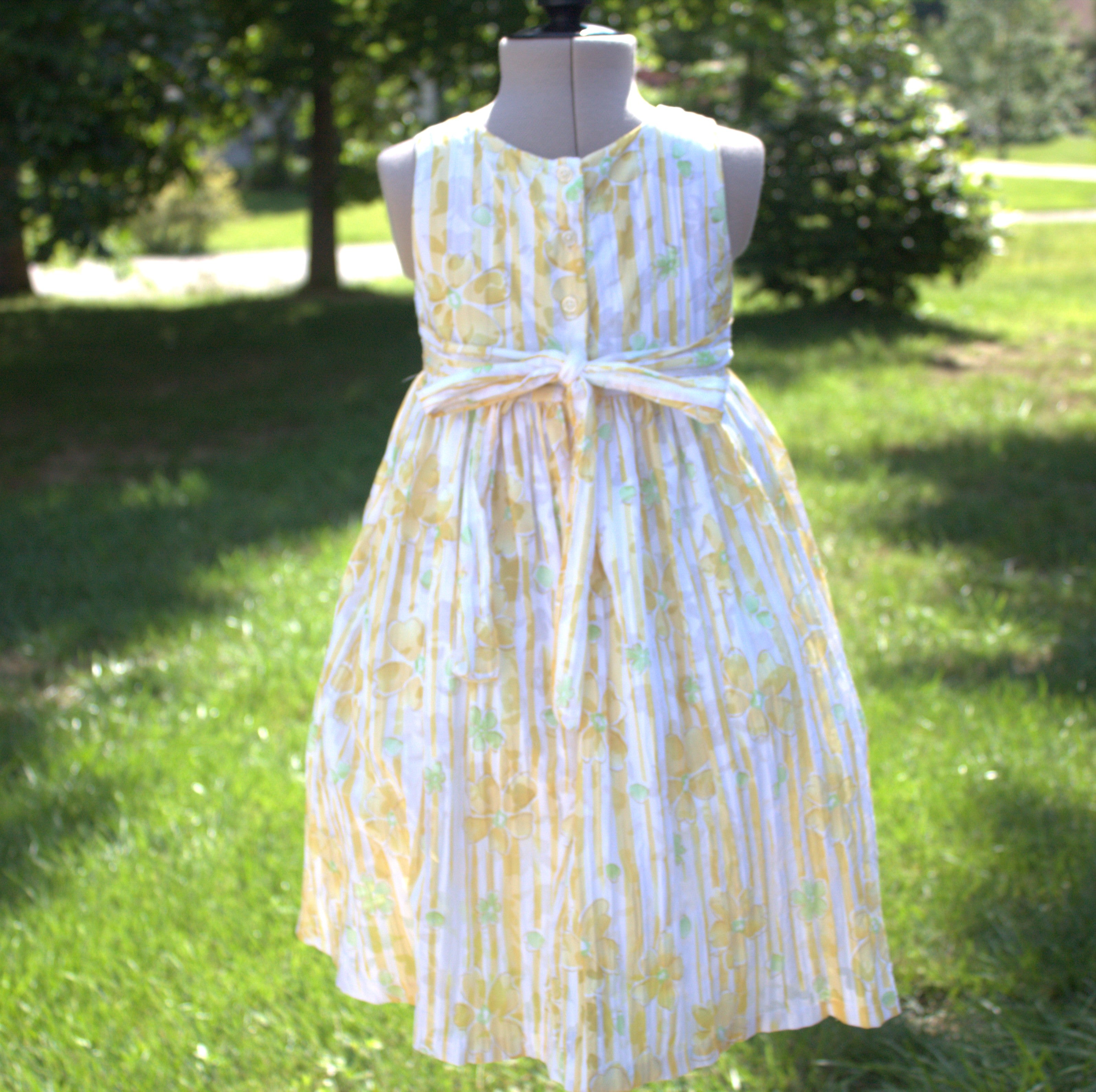 114 Lemon Meringue Kids Dress
