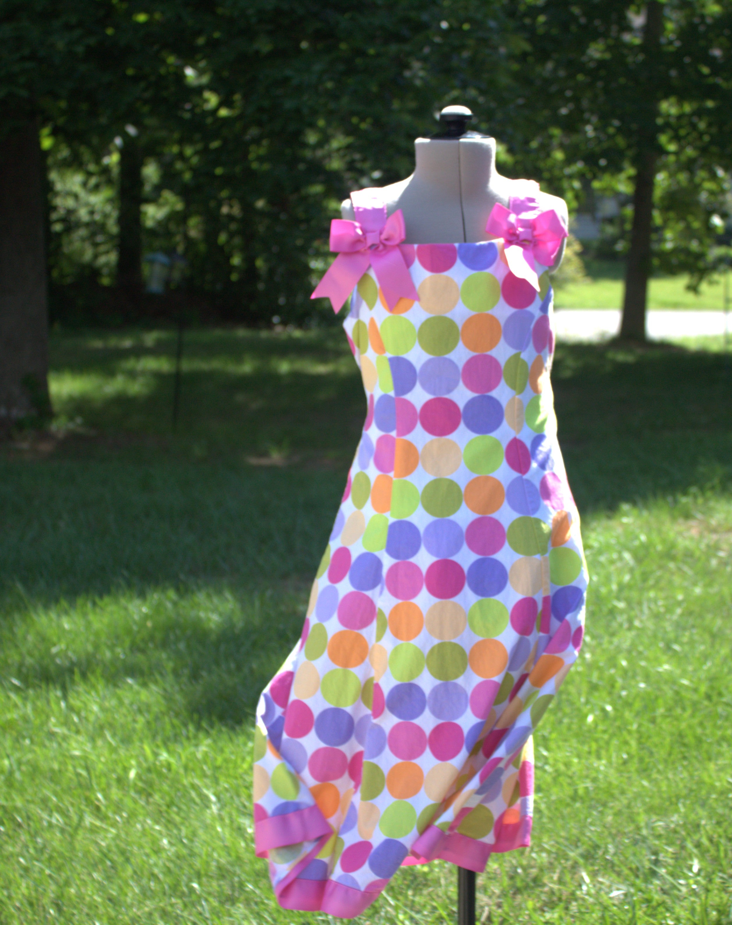 115 Polka Dot Party Dress