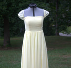 122 Birdy Gray Light Yellow Dress
