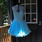 72 aqua cocktail dress