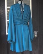78 Blue-green dress