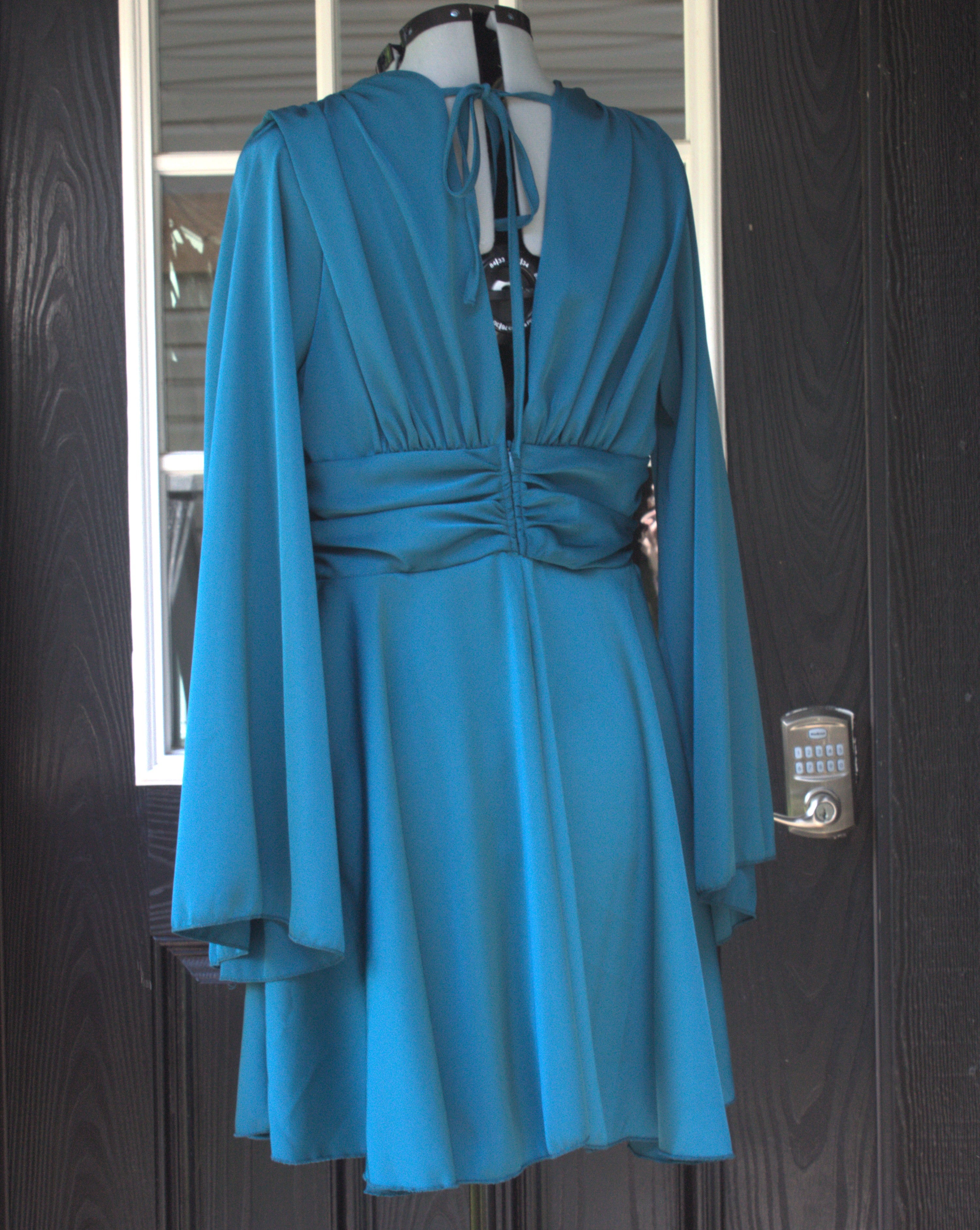 78 Blue-green dress