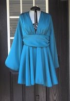 78 Blue-green dress
