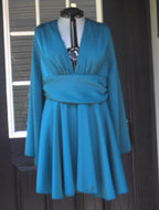 78 Blue-green dress