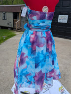 06 Floral Halter Dress